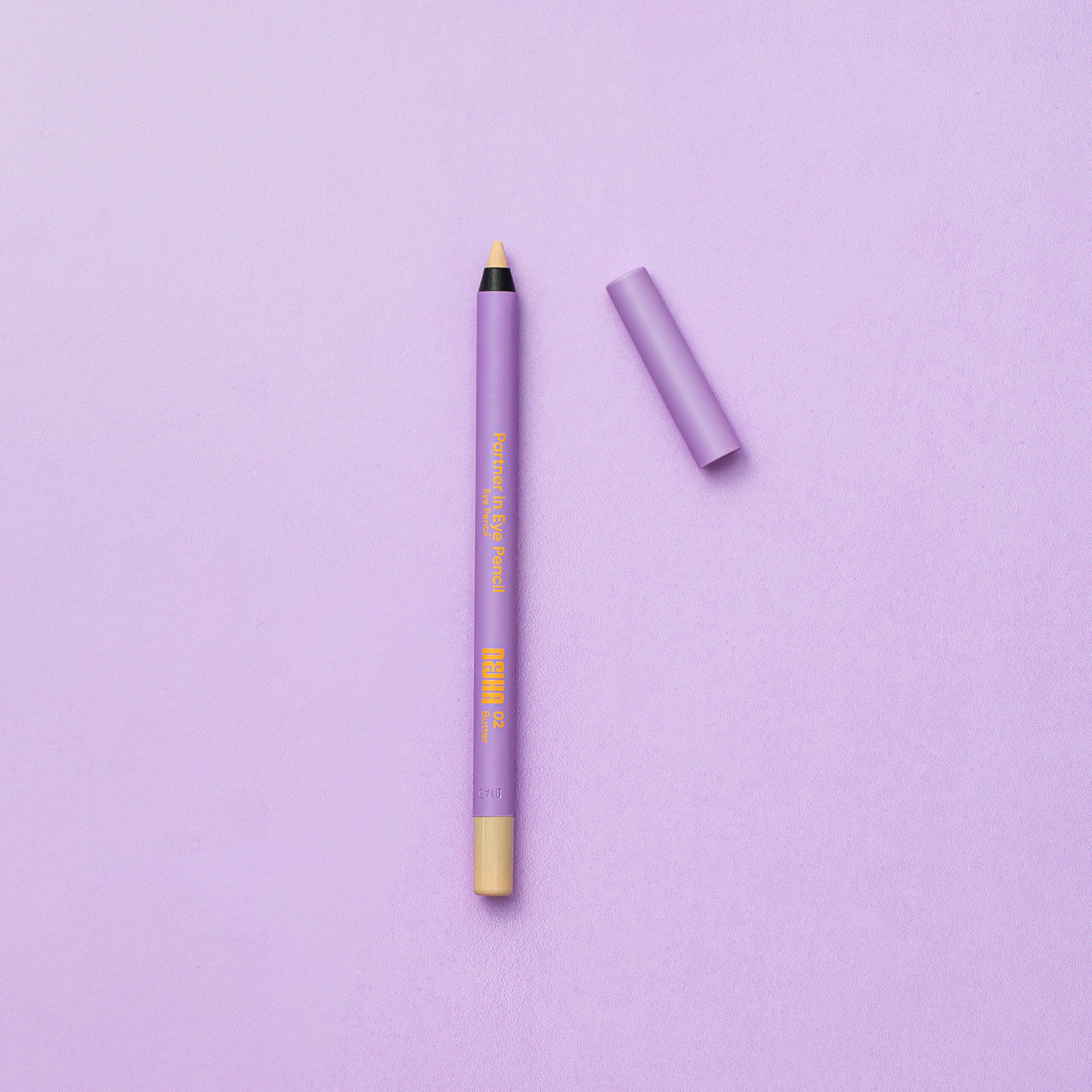 NEJHA - PARTNER IN EYE PENCIL MATITA OCCHI WATERPROOF , 02 Butter
